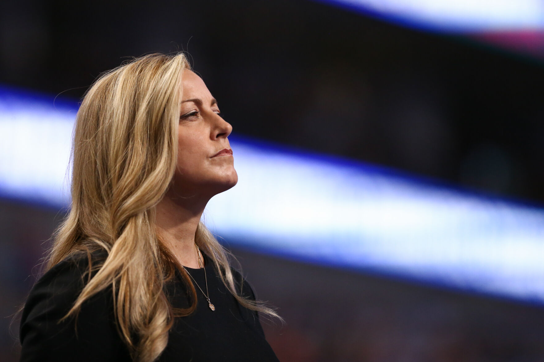 Head women's gymnastics coach K.J. Kindler